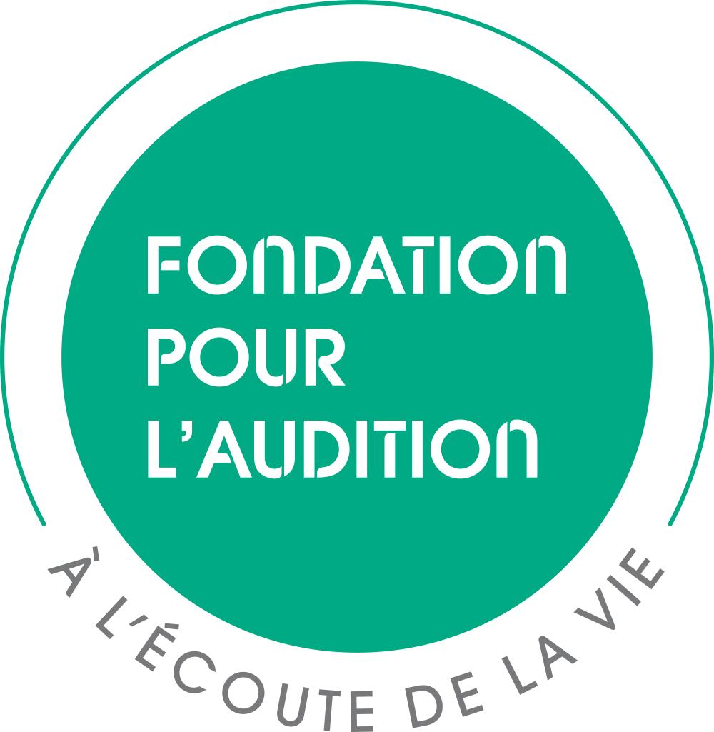 Logo fondation pour l'audition